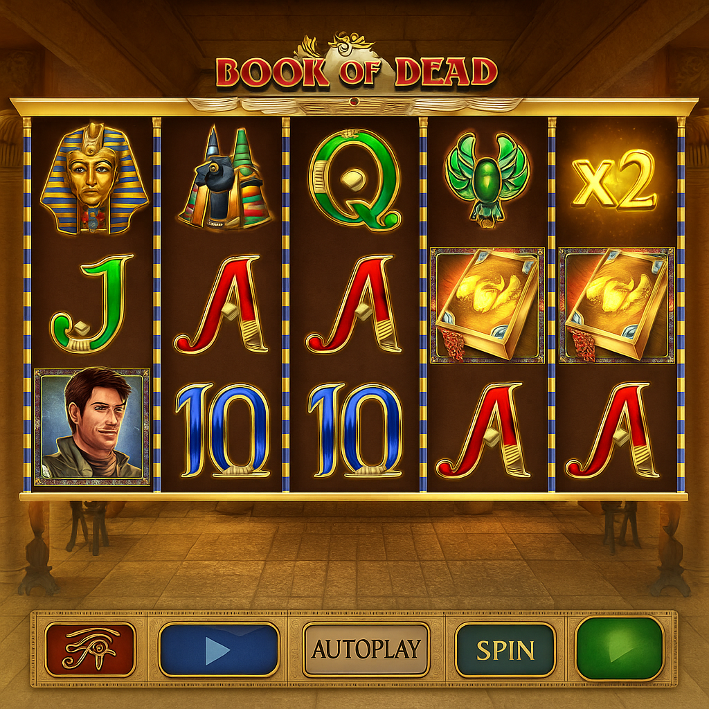 Nords Casino - Book of Dead Slot Game