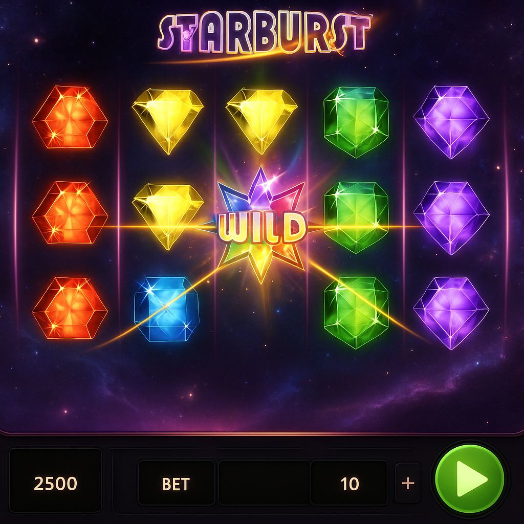 Nords - Starburst Slot Game - NetEnt Classic