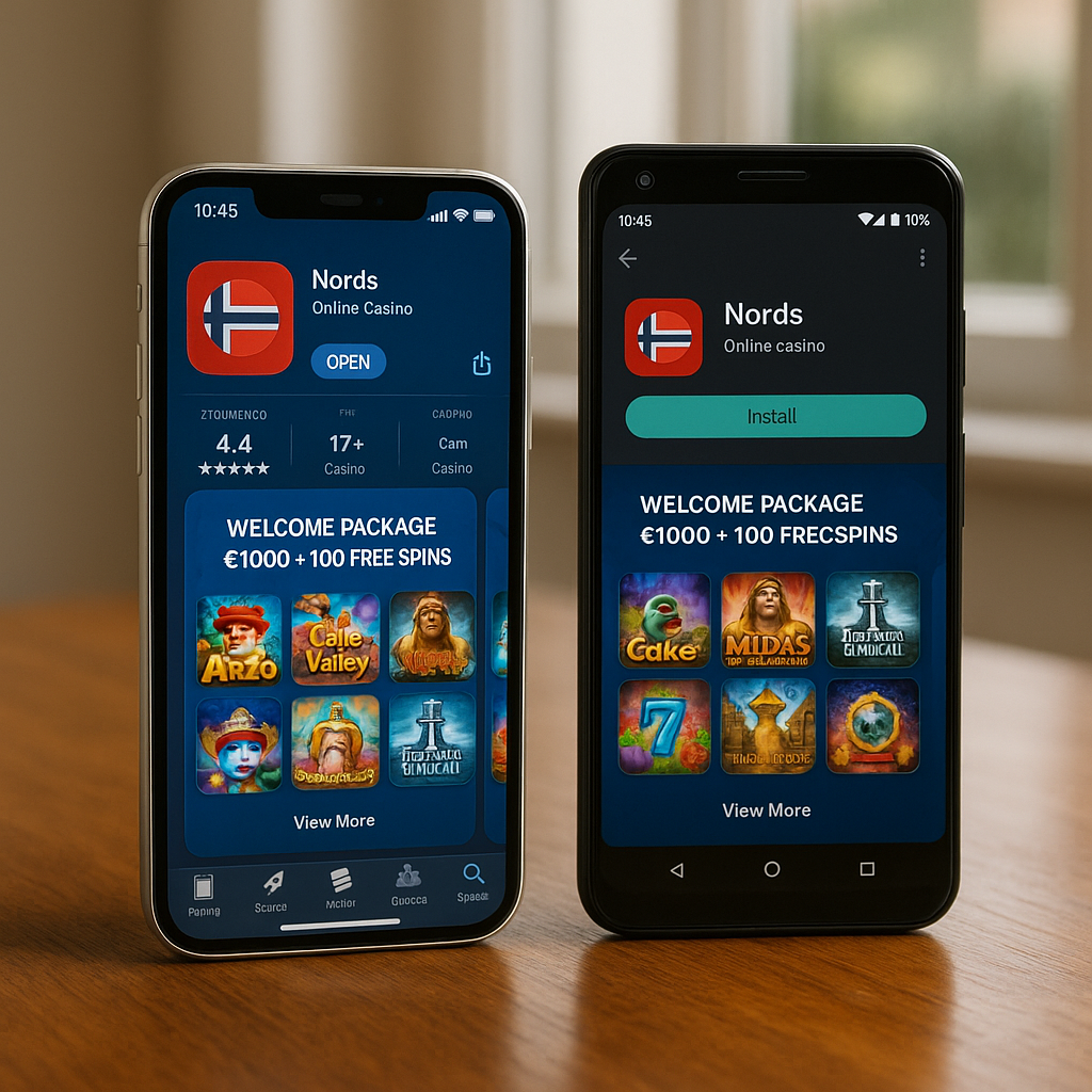 Nords Casino - Browser Platform - No App Download Required